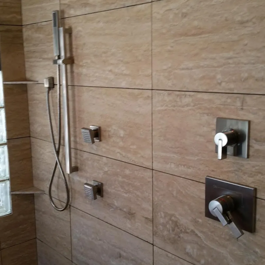 Shower fixture installation for Gas Line Repair in Southington
